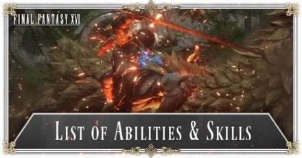 ff16 abilities tier list|Final Fantasy 16: 24 Best Eikon Abilities, Ranked